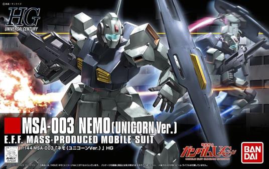 Gundam MSA-003 NEMO (unicorn ver.) HG 1/144 - 9