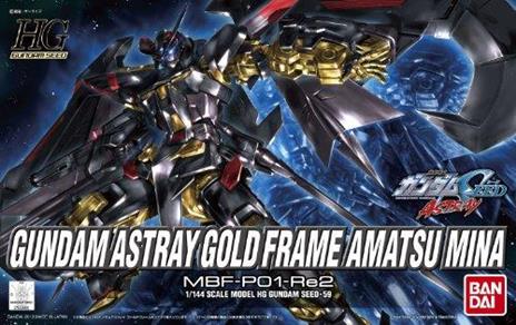 Action Figure Mbf-P01-Re2 Gundam Astray Gold Frame Amatsu Mina Hg 1/144 Gundam Seed - 5