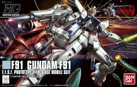 Action Figure Hguc 1/144 Gundam F91 Mobile Suit Gundam F91 Japan Import - 4