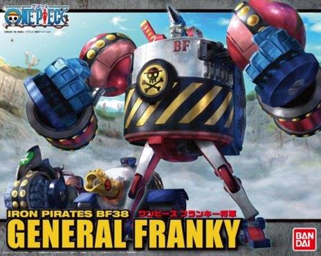 One Piece: Best Mecha Collection. General Franky Model Kit - 4