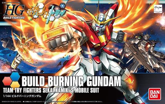 Action Figure Hgbf Gundam Build Burning Try 1/144 - 11