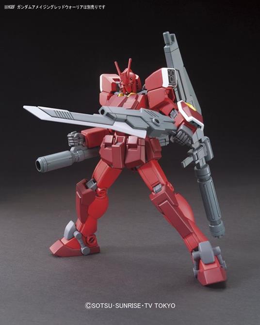 Action Figure Bandai Hgbf 1/144 Gundam Incredibile Red Warrior Model Kit Ban94872 Giappone Importazione - 13