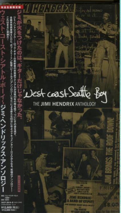 West Coast Seattle Boy: Anthology Drix Anthology (5 CD) - CD Audio di Jimi Hendrix