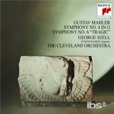Sinfonie n.4, n.6 - CD Audio di Gustav Mahler,George Szell
