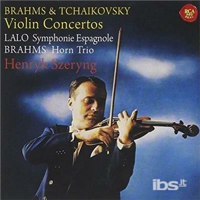 Concerti per Violino - CD Audio di Johannes Brahms,Pyotr Ilyich Tchaikovsky,Henryk Szeryng