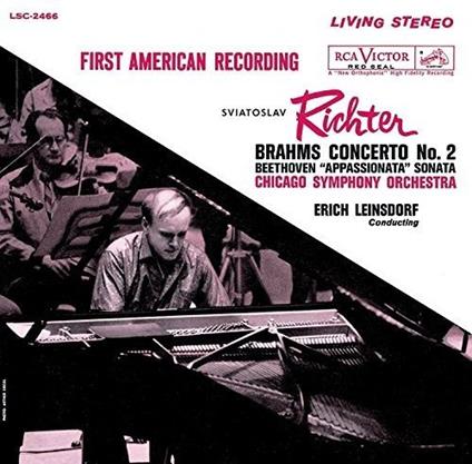 Brahms: Piano Concerto No.2 & Beethoven: Piano Sonata No. 23 `Appassiona (Limite - CD Audio di Sviatoslav Richter