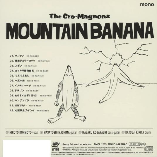 Mountain Banana - CD Audio di Cro-Magnons
