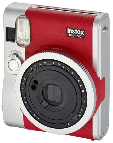 Fujifilm instax mini 90 Neo Classic 62 x 46 mm Rosso, Acciaio inossidabile - 3