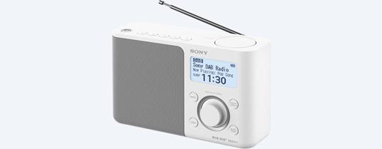 Sony XDR-S61D Personale Bianco radio