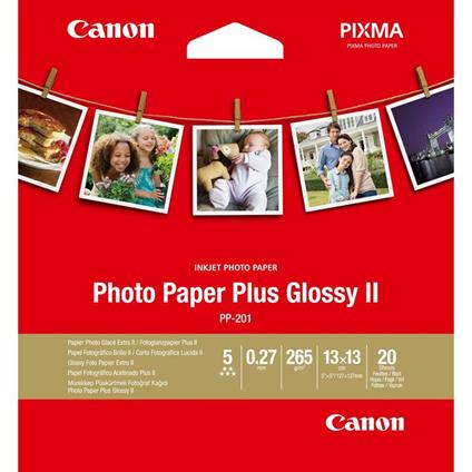 Canon 2311B060 carta fotografica Bianco Lucida