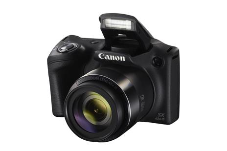Fotocamera compatta Canon PowerShot SX430 IS 20.5MP 1 2.3" CCD Nero - 32