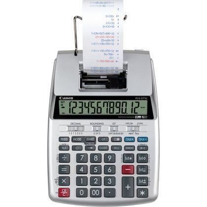 Canon P23-DTSC calcolatrice Scrivania Calcolatrice con stampa Argento - 2