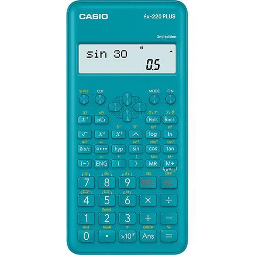 Casio FX-220 Plus calcolatrice Tasca Calcolatrice scientifica Blu - 2