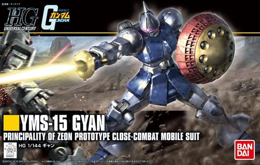 Action Figure Hguc 1 144 197 Yms-15 Gyan Gundam Gundam Model Kits - 11