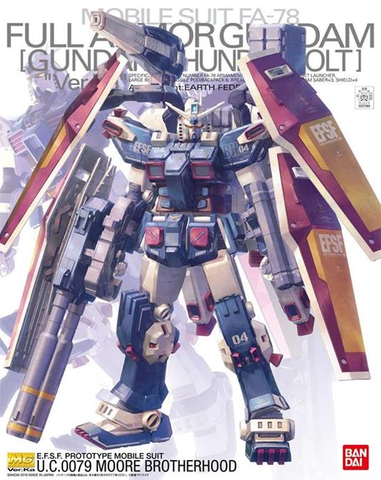 Action Figure Bandai 50046 Mg Gundam Thunderbolt Fa Ver Ka 1/100 - 22