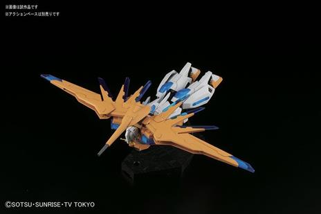 Action Figure Hgbf Gundam Build Fighters Tri Scrambled Gundam 1 144 Scale Color-Coded Pre-Plastic Model - 21