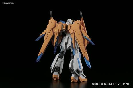 Action Figure Hgbf Gundam Build Fighters Tri Scrambled Gundam 1 144 Scale Color-Coded Pre-Plastic Model - 23
