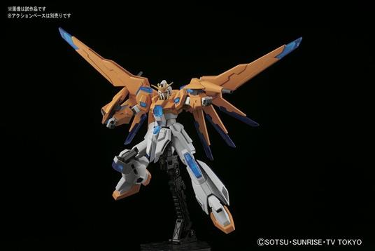 Action Figure Hgbf Gundam Build Fighters Tri Scrambled Gundam 1 144 Scale Color-Coded Pre-Plastic Model - 17