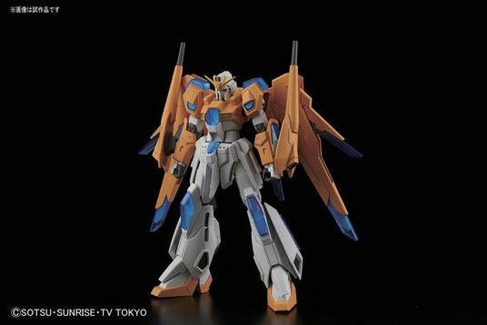Action Figure Hgbf Gundam Build Fighters Tri Scrambled Gundam 1 144 Scale Color-Coded Pre-Plastic Model - 20