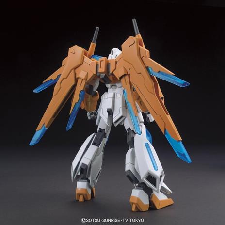 Action Figure Hgbf Gundam Build Fighters Tri Scrambled Gundam 1 144 Scale Color-Coded Pre-Plastic Model - 28
