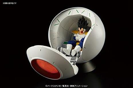 Action Figure Figure Rise Mechanicsburg Dragon Ball Saiyan Spaceship Pod Color-Coded Already Plastic - 3