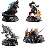 Bandai High Grade HG Series 6 Godzilla VS. Kong Gashapon Set of 4 Figure