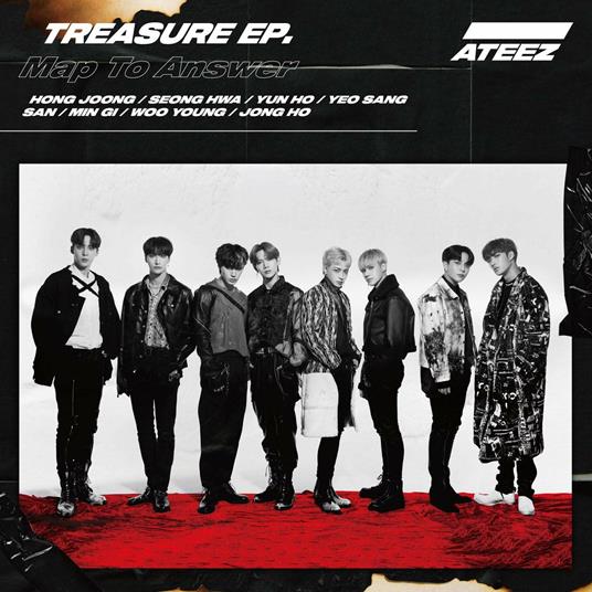 Treasure Ep. Map To Answer - CD Audio di Ateez