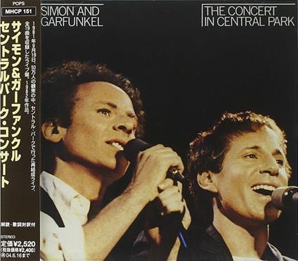 Concert in Central Park - CD Audio di Simon & Garfunkel