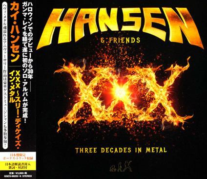 XXX - CD Audio di Kai Hansen