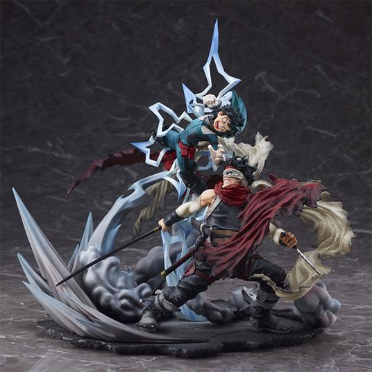 My Hero Academia Izuku Midoriya Vs Stain Pvc Statu