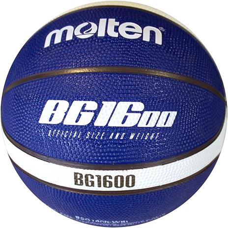 Pallone Mini Basket 5 Molten B5G1600 blu o arancio