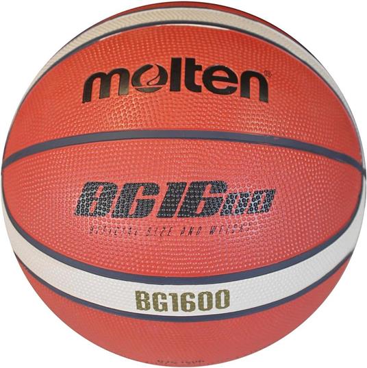 Pallone Mini Basket 5 Molten B5G1600 blu o arancio - 2