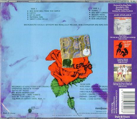 Red Rose Will Make You Dance - CD Audio di Anthony Red Rose - 2