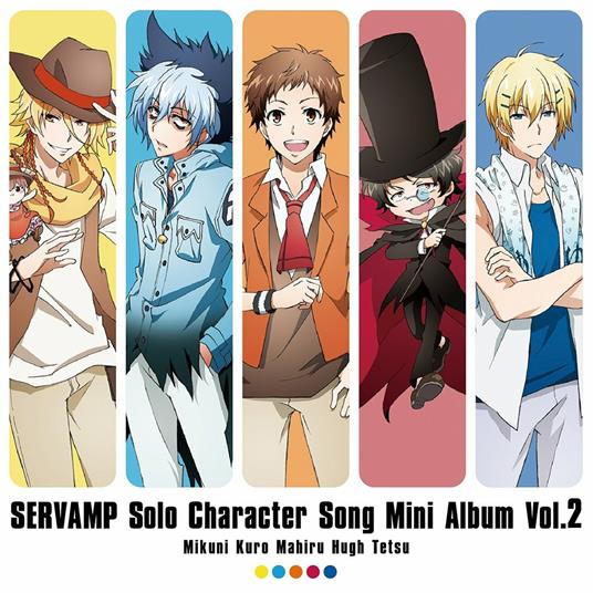 Servamp Solo Character Song Mini Album Vol.2 - CD Audio