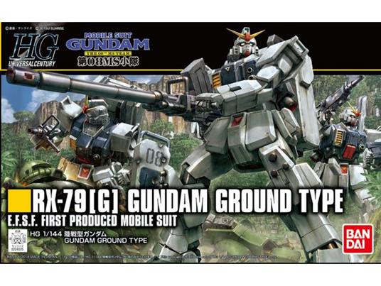 Bandai Model Kit Gundam Hguc Rx 79 G Ground Type Gundam - 2