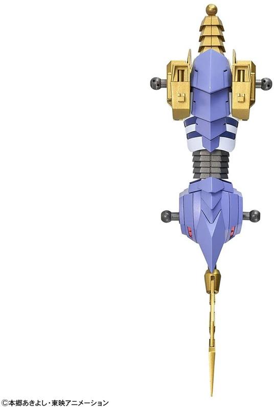 Figure Rise Digimon Metal Garurumon Ampl - 5