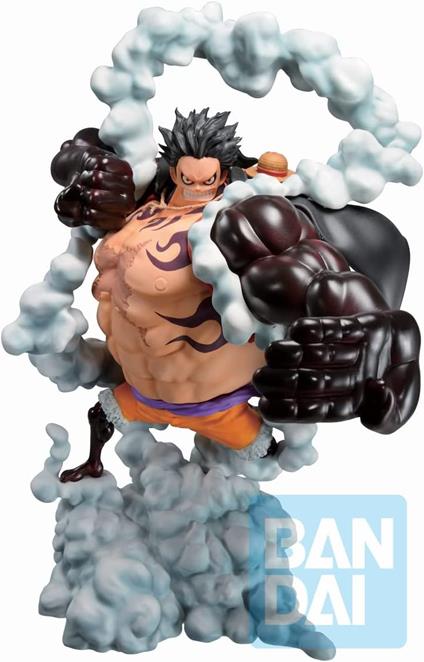 One Piece Third Act Wano Country Monkey D Luffy Ichibansho Figura 20cm Banpresto
