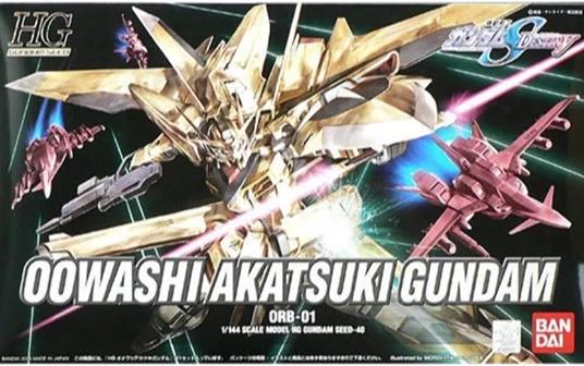 Bandai High Grade HG 1/144 Mobile Suit Gundam ORB-01 Oowashi Akatsuki Gundam
