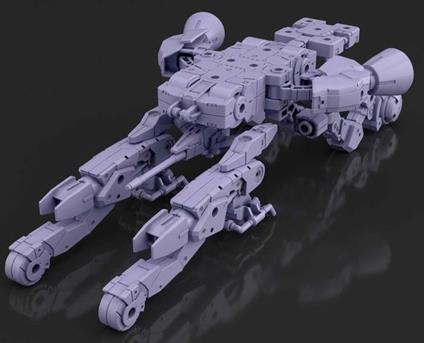 Bandai Hobby 30 Minute Missions #07 Space Craft Purple