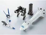 P-Bandai Master Grade MG 1/100 Mobile Suit Gundam Mission Pack O-Type & U-Type for Gundam F90