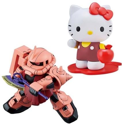 Bandai Hobby Hello Kitty / Ms-06S CharS Zaku Ii [Sd Gundam]