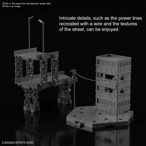 CUSTOMIZE SCENE BASE CITY AREA VER MODEL KIT BANDAI MODEL KIT