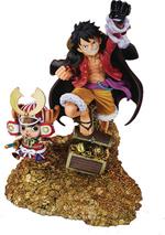 One Piece FiguartsZERO PVC Statue Monkey D. Luffy by Eiichiro Oda WT100 Daikaizoku Hyakkei 19 cm