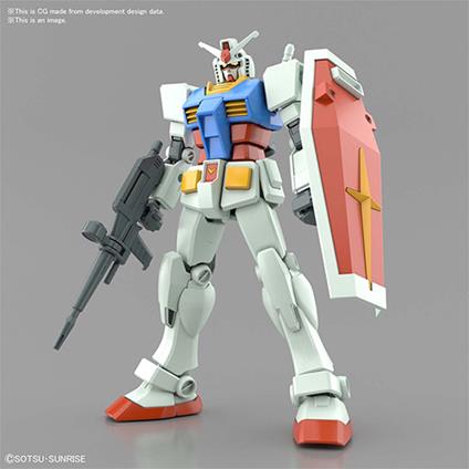 Bandai Model Kit Gundam Hg Rx 78 2 Gundam Full Weapon Set Sc 1/144 New Nuovo