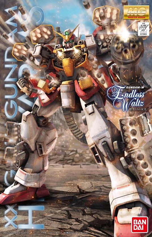 Bandai Master Grade MG 1/100 Mobile Suit Gundam XXXG-01H Gundam Heavyarms EW Version - 2