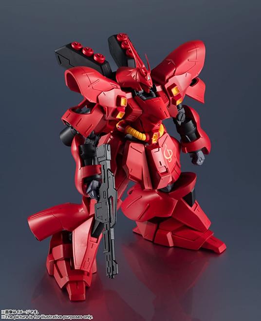 Mobile Suit Gundam: Char''s Counterattack Gundam Universe Action Figura Msn-04 Sazabi 16 Cm Bandai Tamashii Nations - 4