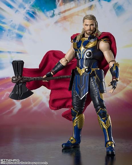 Thor Love & Thunder Thor Shf Action Figura Bandai - 2