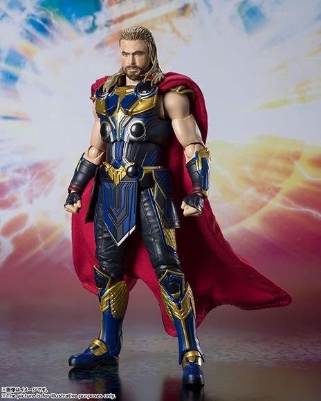 Thor Love & Thunder Thor Shf Action Figura Bandai - 3