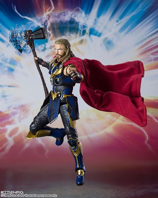 Thor Love & Thunder Thor Shf Action Figura Bandai - 4