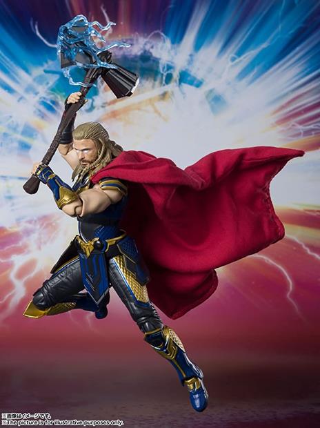 Thor Love & Thunder Thor Shf Action Figura Bandai - 5